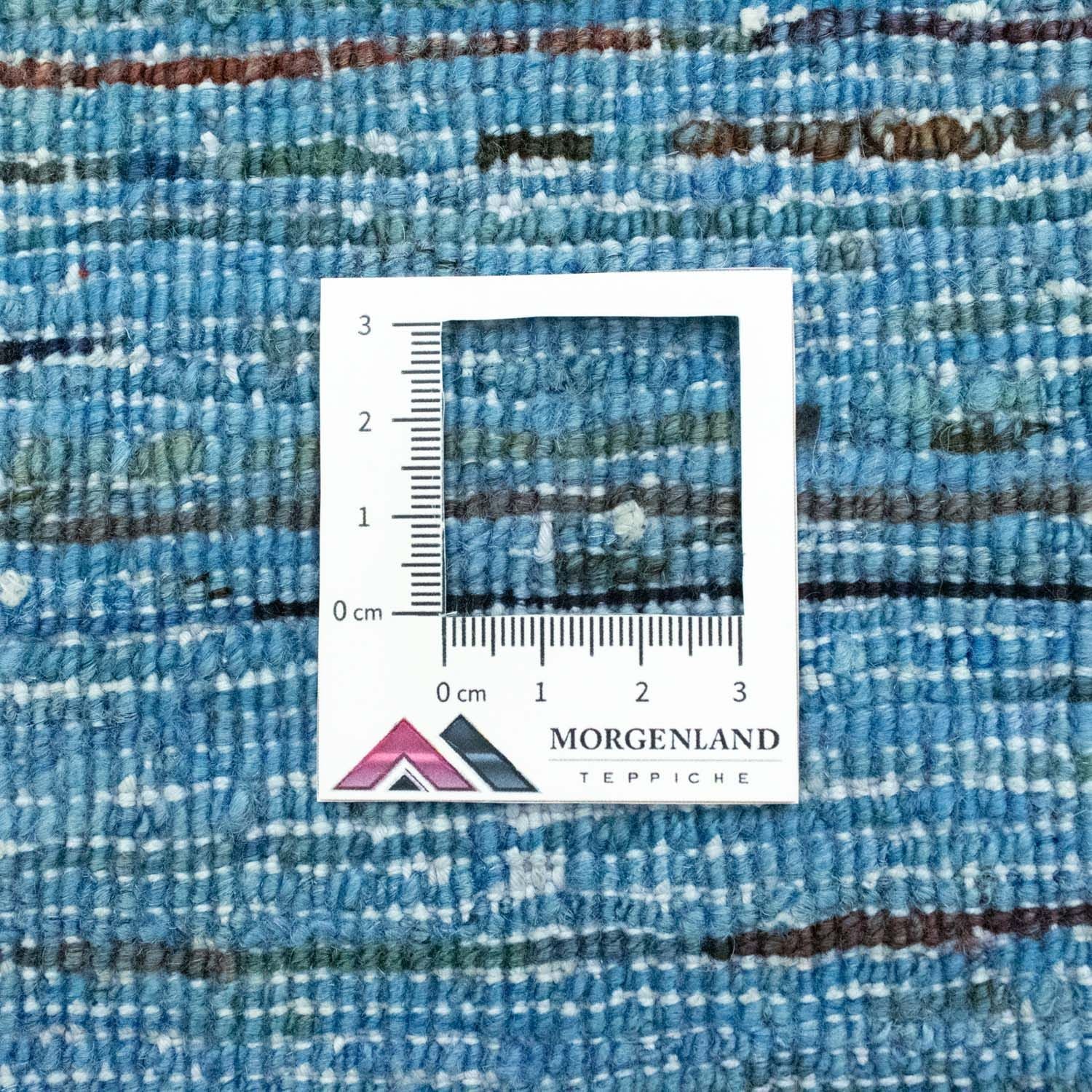 Tapis de couloir Tapis Ziegler - Moderne - 145 x 50 cm - bleu