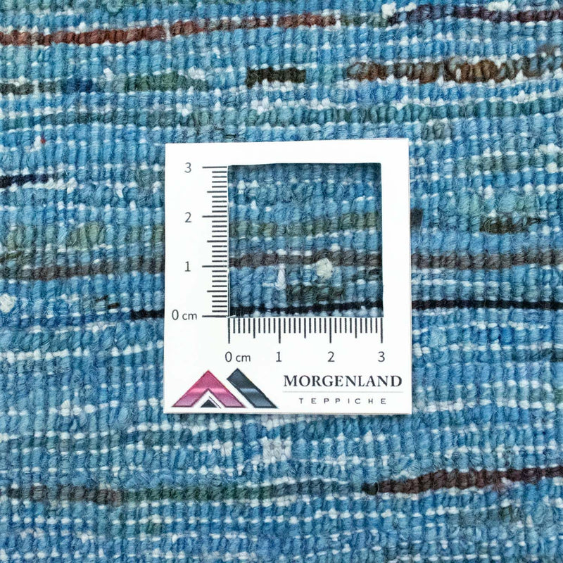 Tapis de couloir Tapis Ziegler - Moderne - 145 x 50 cm - bleu