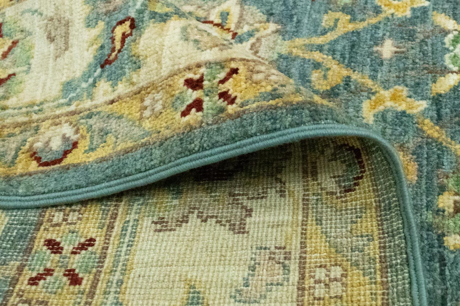 Tapis Ziegler - 180 x 120 cm - bleu clair