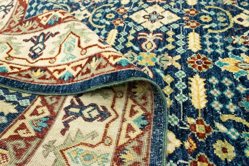 Tapis Ziegler - 180 x 123 cm - bleu