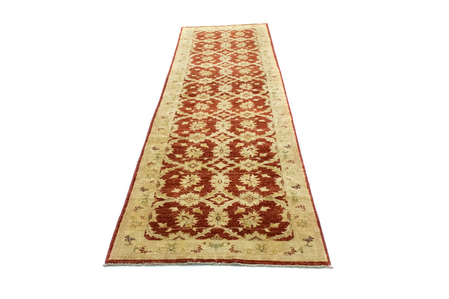 Tapis de couloir Tapis Ziegler - 294 x 77 cm - rouge