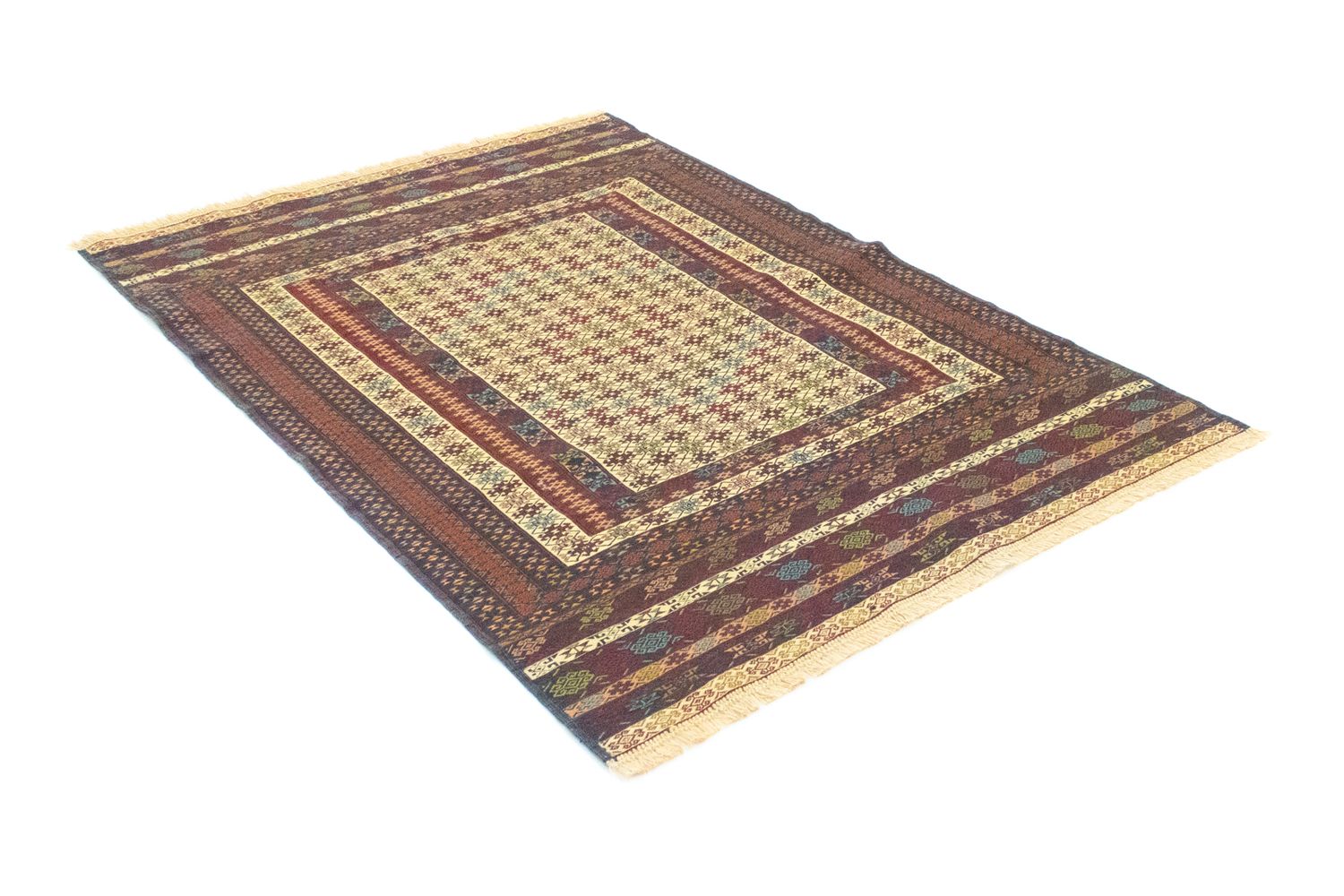 Tapis Kelim - Oriental - 186 x 126 cm - beige