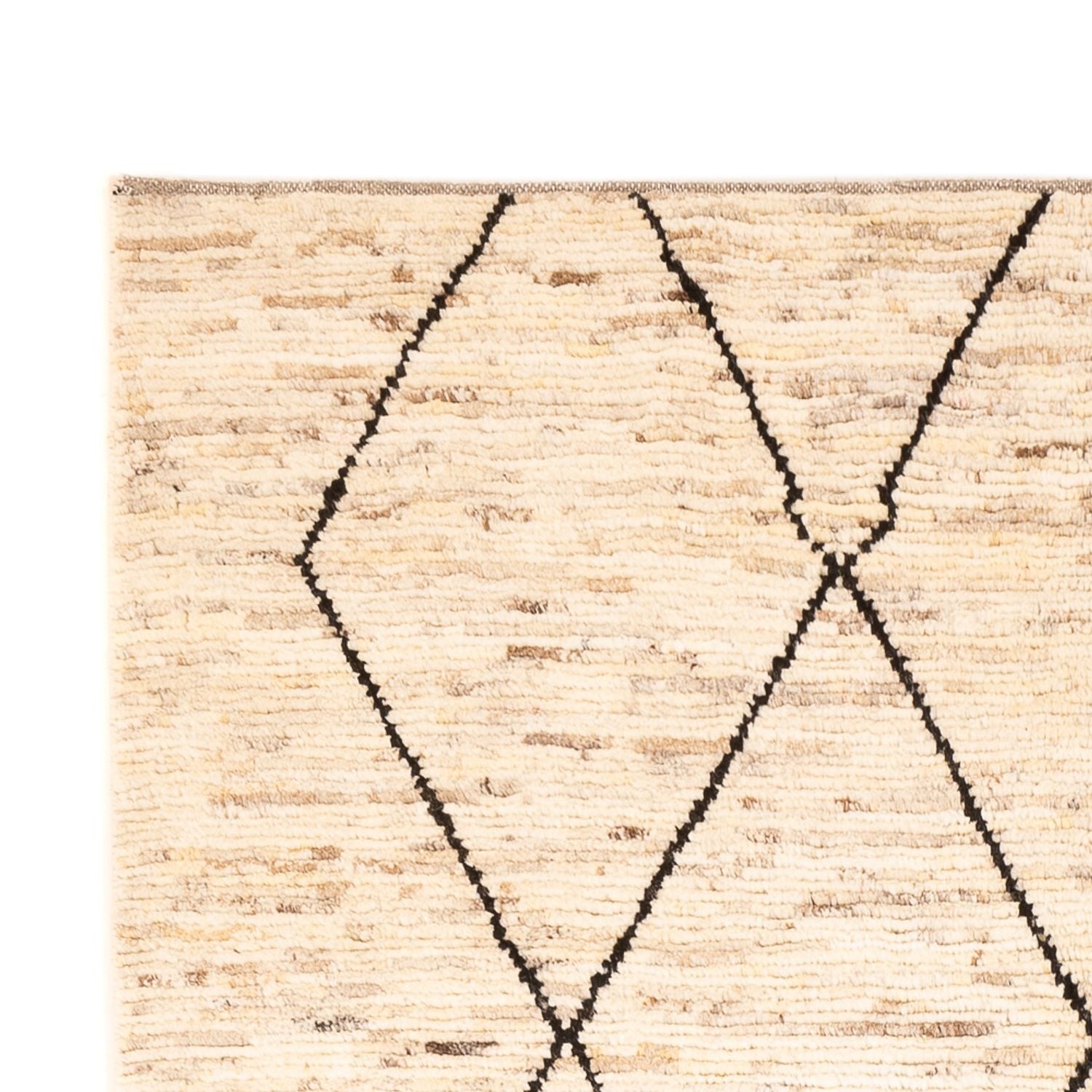 Tapis berbère - 199 x 148 cm - beige clair