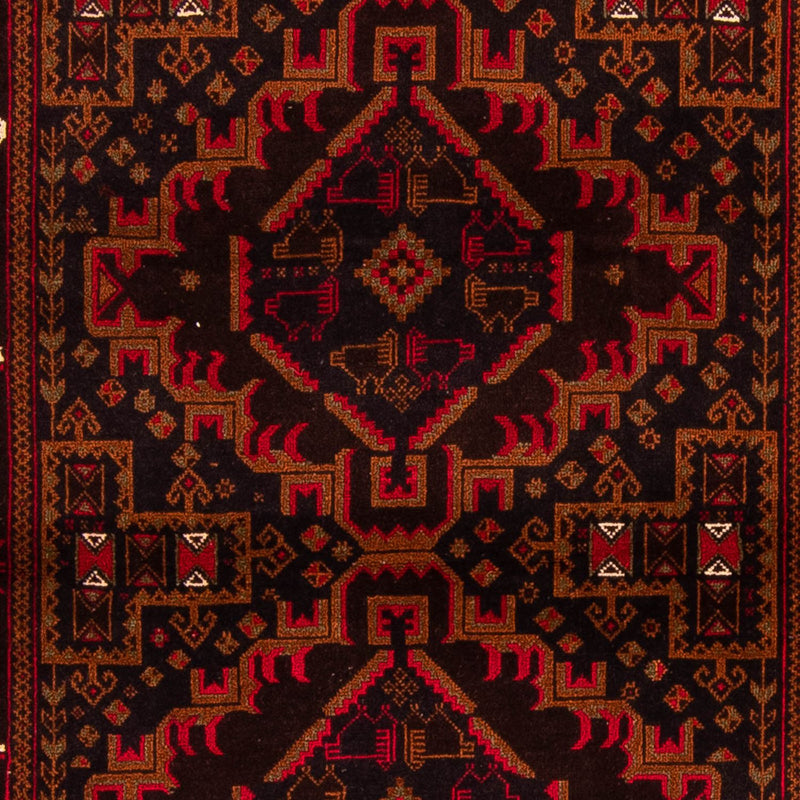 Tapis Belutsch - 204 x 125 cm - marron