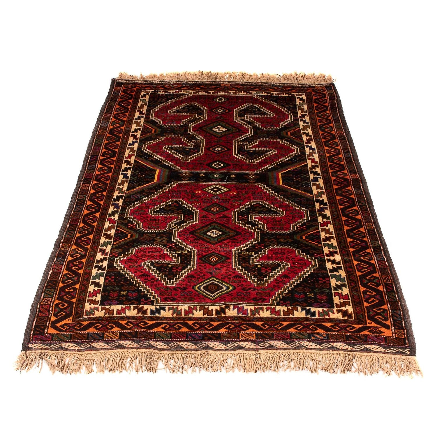 Tapis de couloir Tapis Belutsch - 214 x 115 cm - multicolore