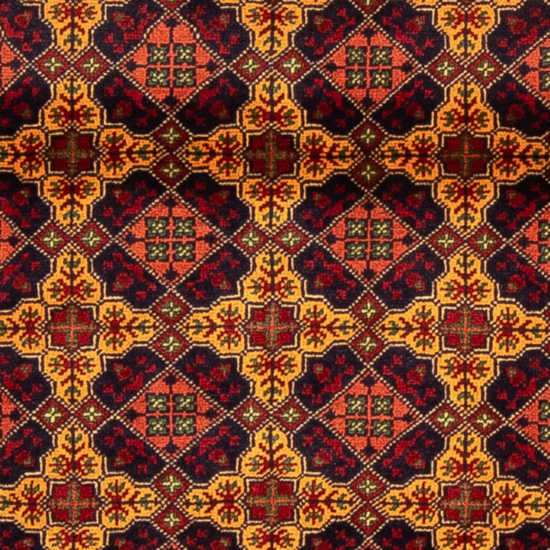 Tapis de couloir Tapis afghan - Boukhara - 208 x 90 cm - multicolore