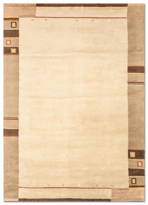 Tapis Népalais - 160 x 90 cm - beige
