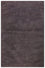 Tapis à poil ras - 230 x 160 cm - noir