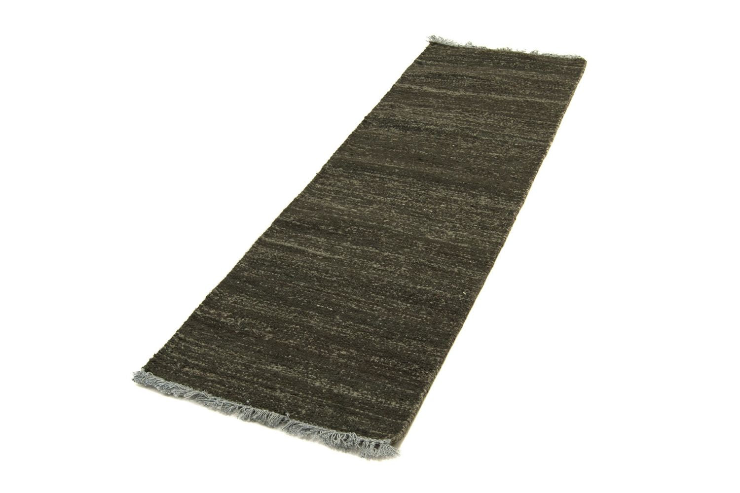 Tapis de couloir Tapis Kelim - Tendance - 200 x 70 cm - noir