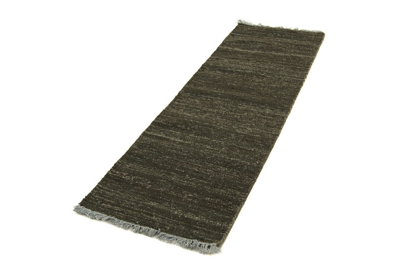 Tapis de couloir Tapis Kelim - Tendance - 200 x 70 cm - noir