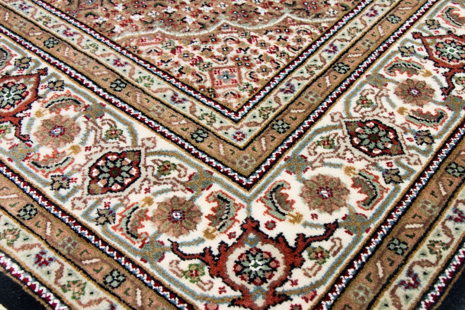 Tapis persan - Tabriz - 300 x 250 cm - noir