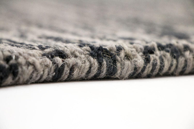 Tapis en laine - 240 x 155 cm - noir