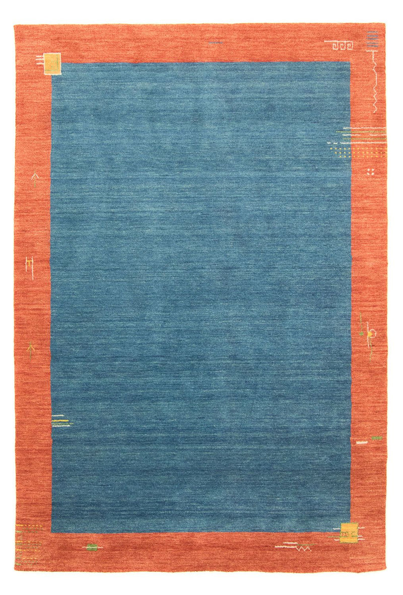 Tapis Gabbeh - Indus - 180 x 120 cm - bleu