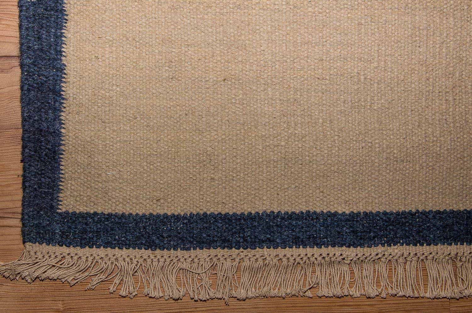 Tapis de couloir Tapis Kelim - Tendance - 250 x 80 cm - bleu