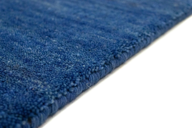 Tapis Gabbeh - Indus - 300 x 250 cm - bleu