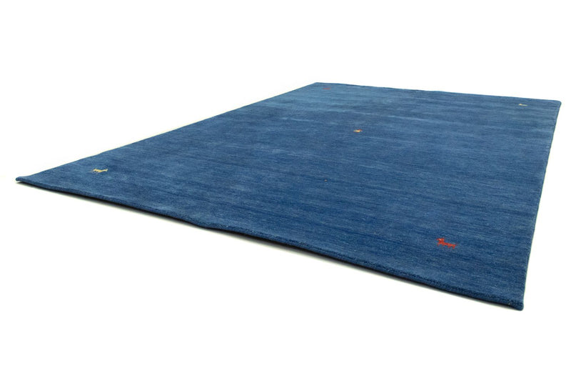 Tapis Gabbeh - Indus - 300 x 250 cm - bleu