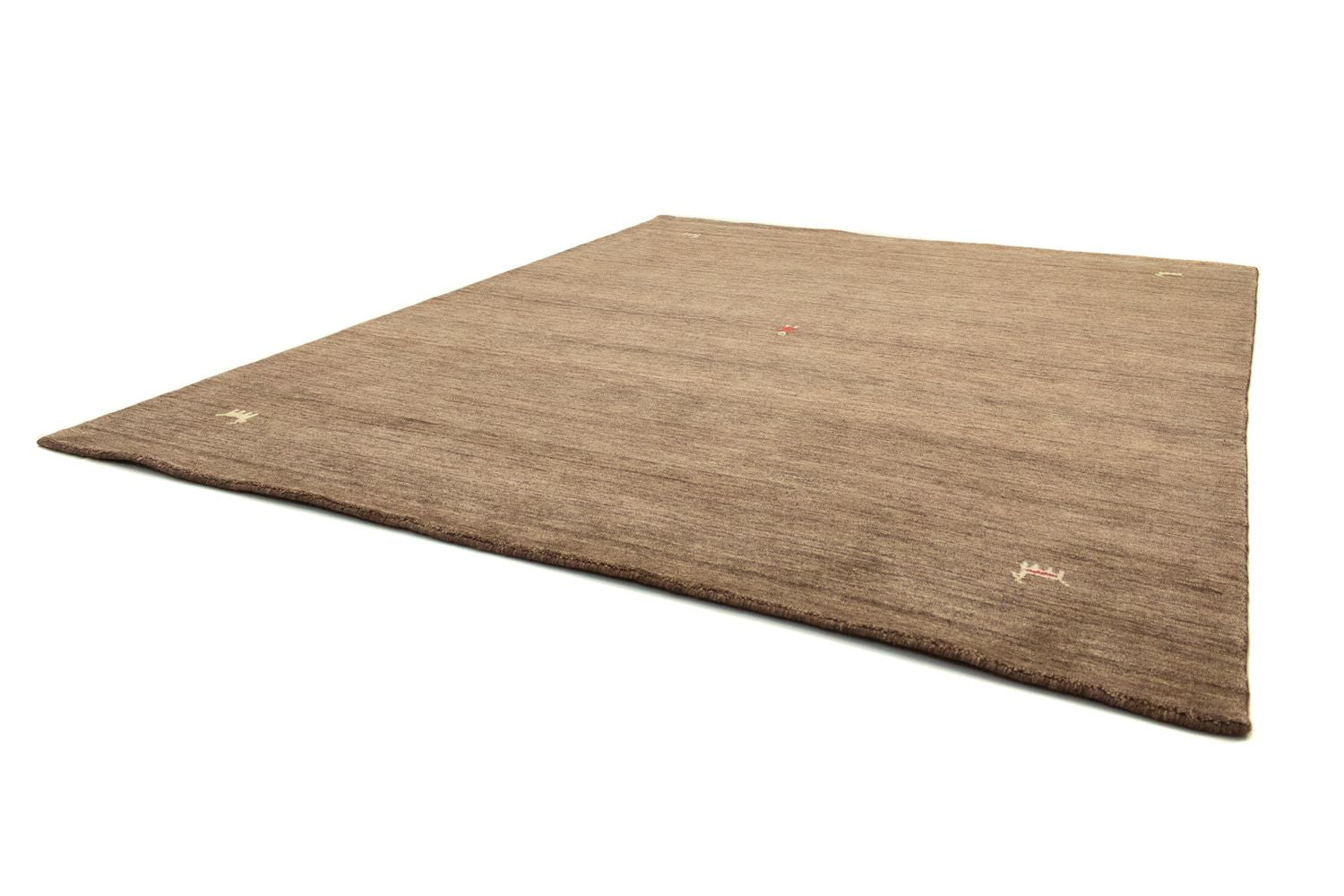 Tapis Gabbeh - Indus - 250 x 200 cm - marron
