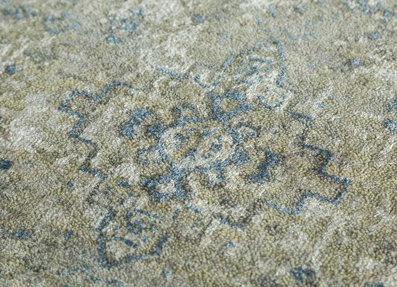 Tapis en laine - 240 x 170 cm - vert menthe