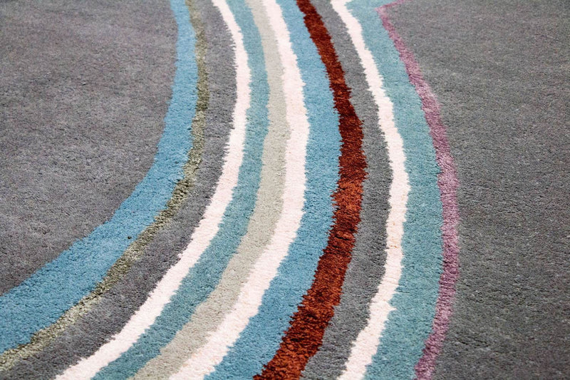 Tapis design - 241 x 153 cm - multicolore