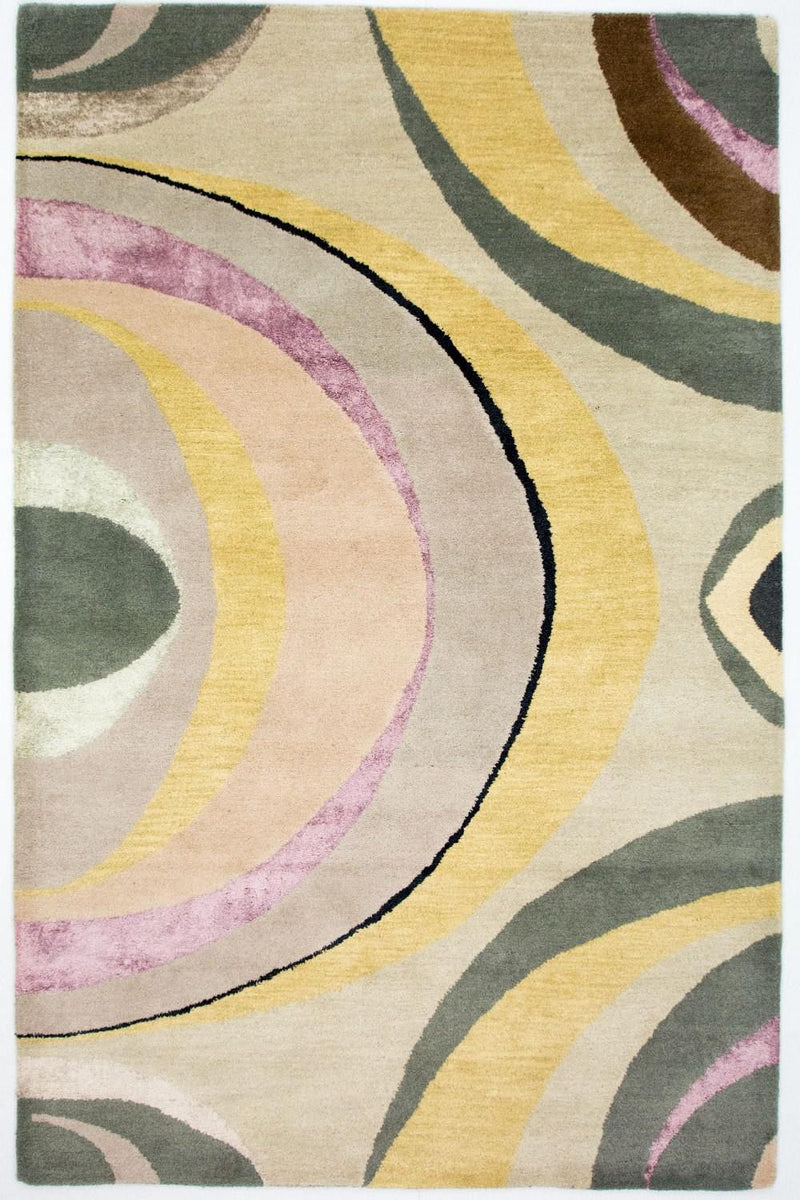 Tapis design - 238 x 154 cm - multicolore