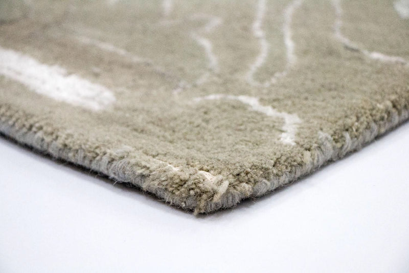 Tapis design - 242 x 153 cm - marron