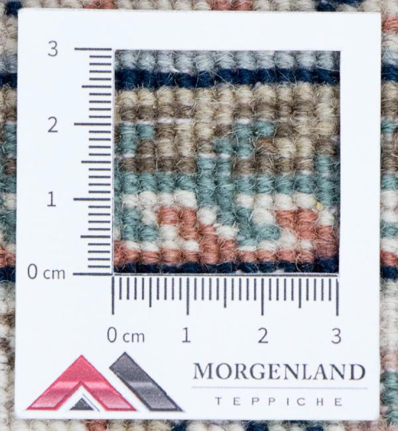 Tapis persan - Bidjar - 248 x 196 cm - bleu foncé
