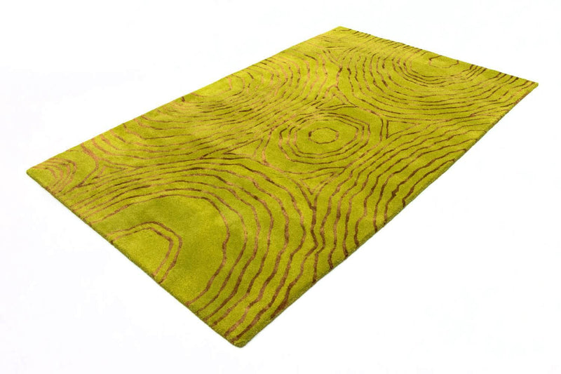 Tapis design - 241 x 152 cm - vert clair