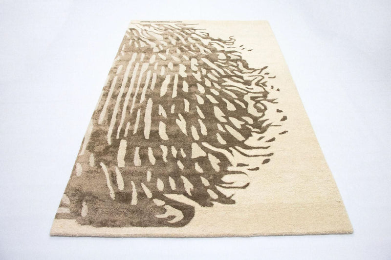 Tapis design - 242 x 152 cm - beige