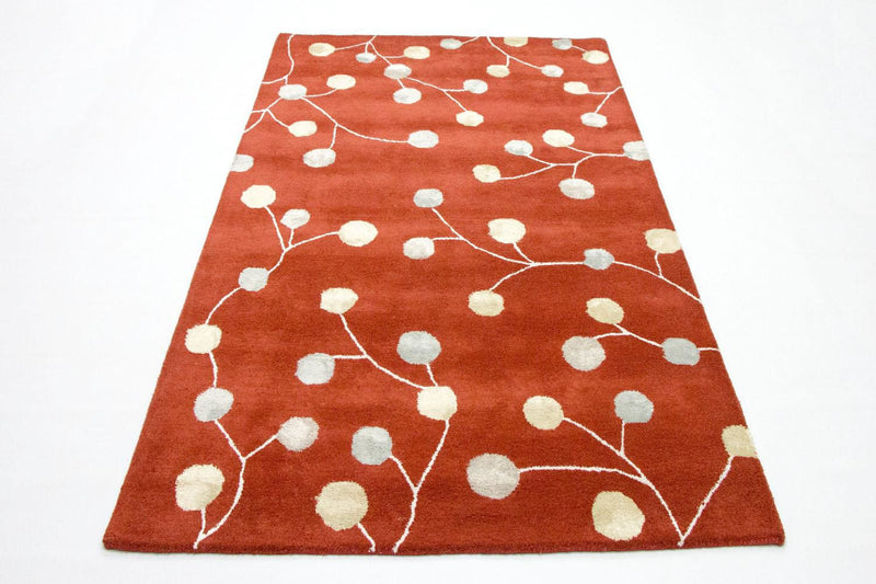 Tapis design - 240 x 155 cm - rouge