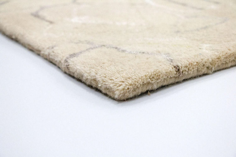 Tapis design - 242 x 152 cm - beige