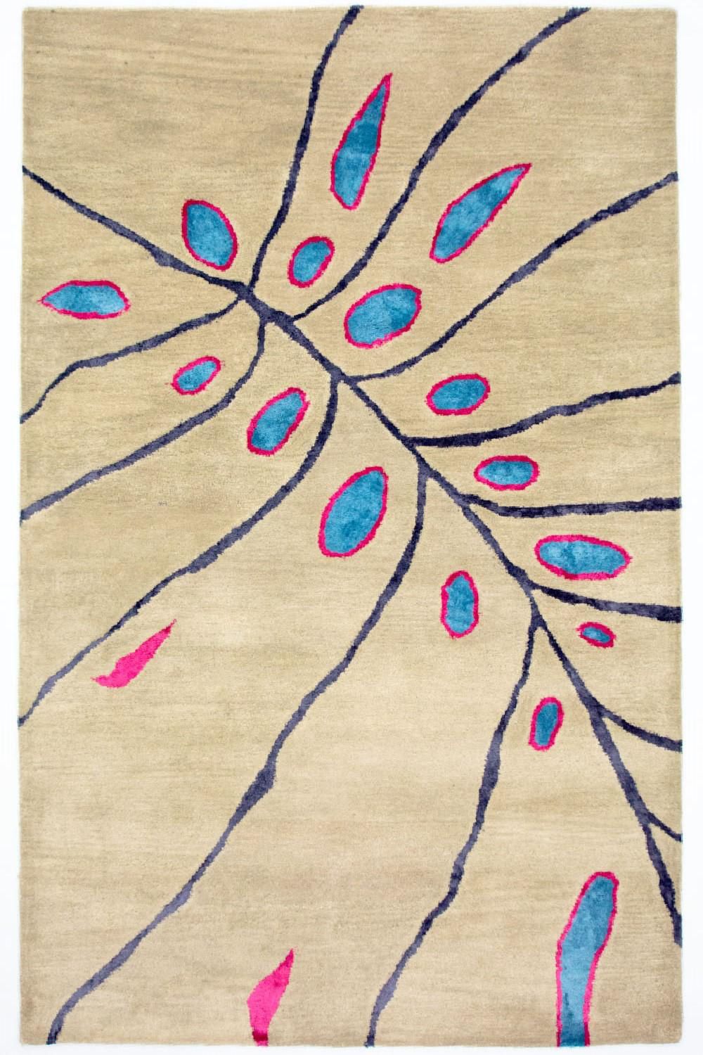 Tapis design - 240 x 152 cm - beige