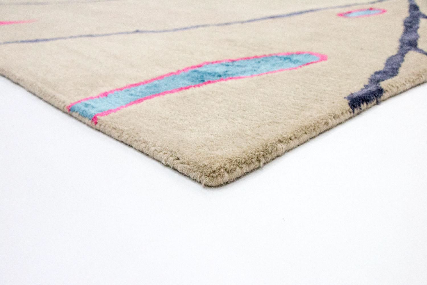 Tapis design - 240 x 152 cm - beige