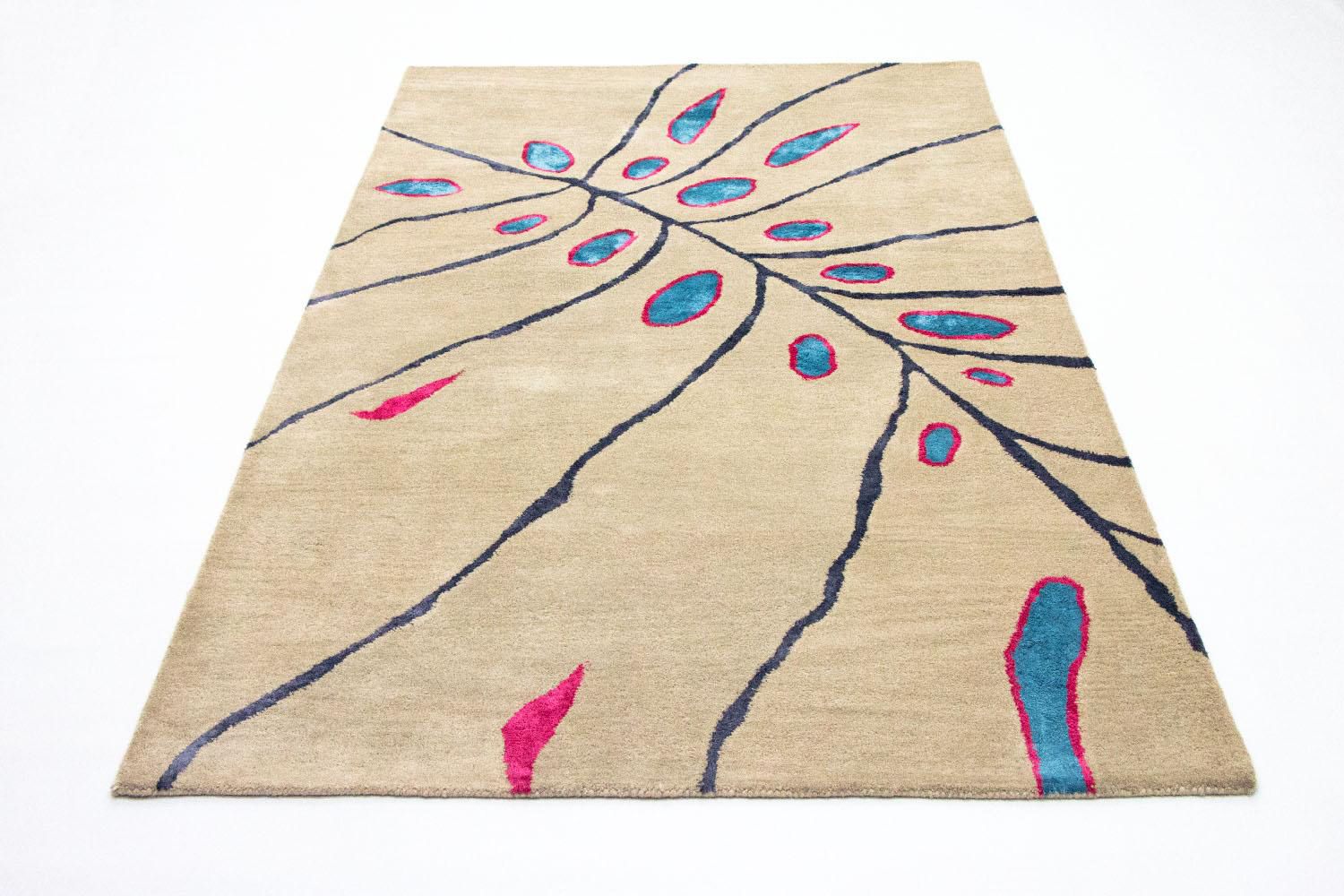 Tapis design - 240 x 152 cm - beige