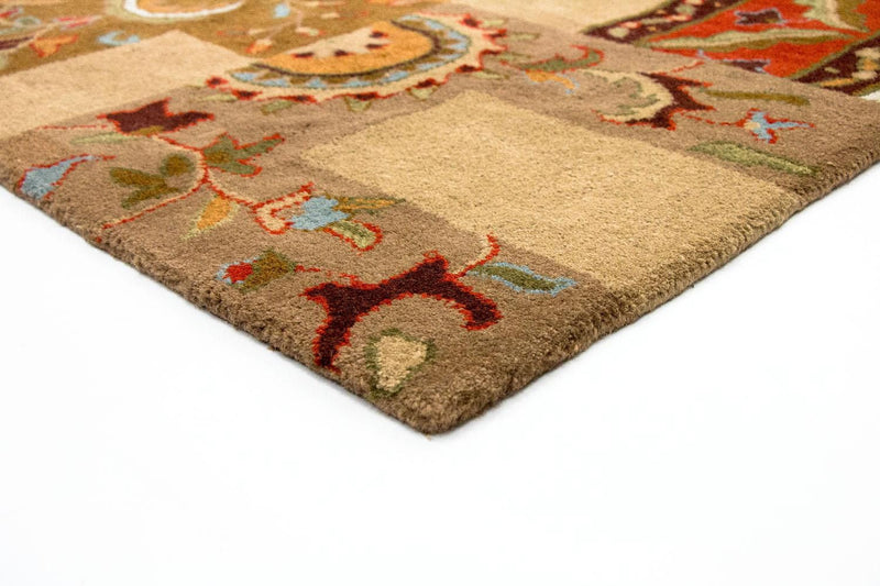 Tapis en laine - 189 x 136 cm - multicolore