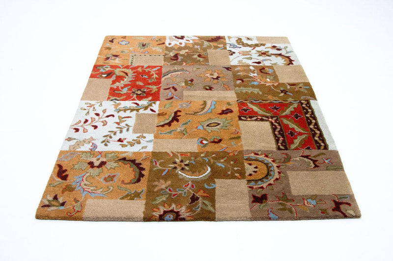 Tapis en laine - 189 x 136 cm - multicolore