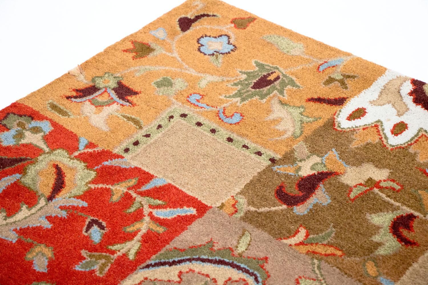 Tapis en laine - 189 x 136 cm - multicolore