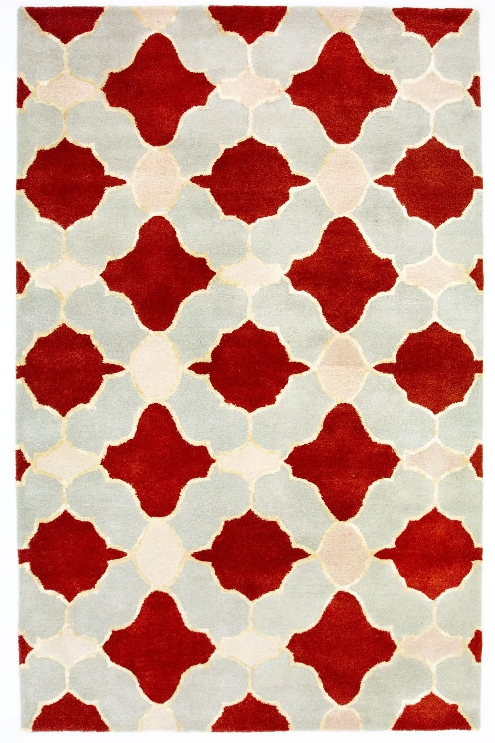 Tapis en laine - 244 x 152 cm - beige