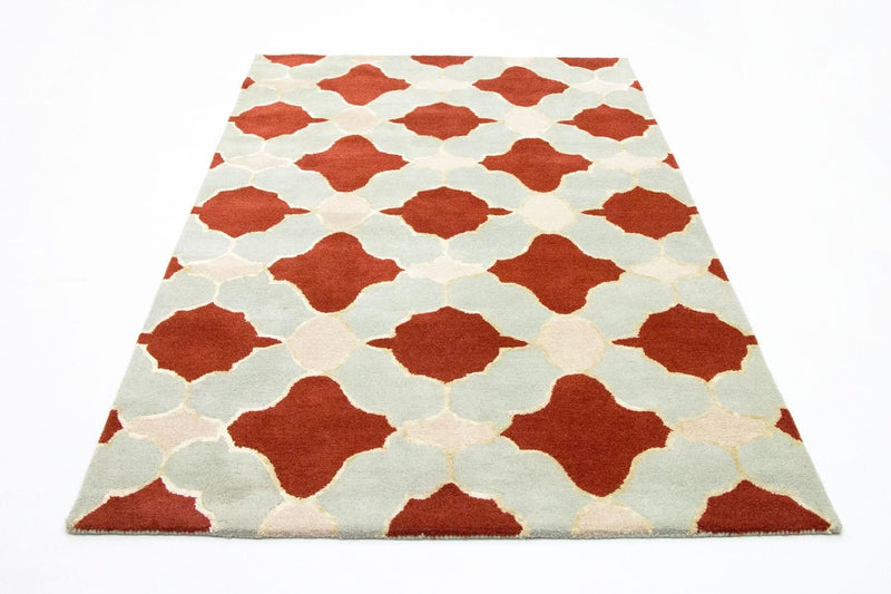 Tapis en laine - 244 x 152 cm - beige