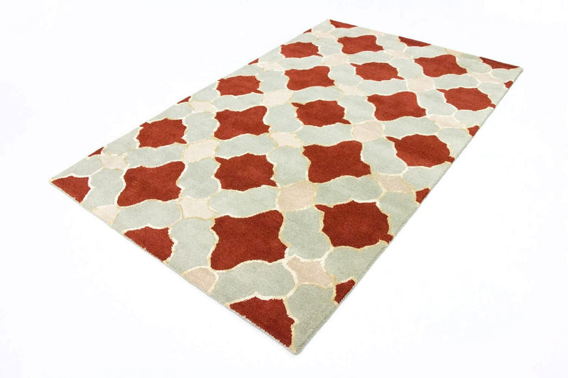 Tapis en laine - 244 x 152 cm - beige