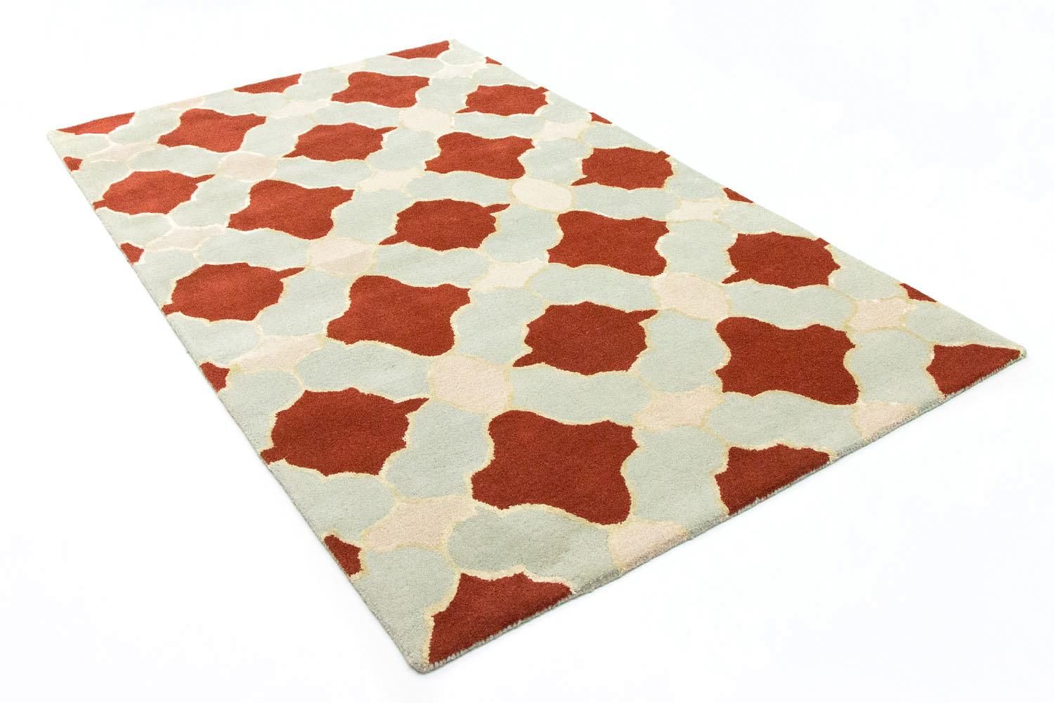 Tapis en laine - 244 x 152 cm - beige