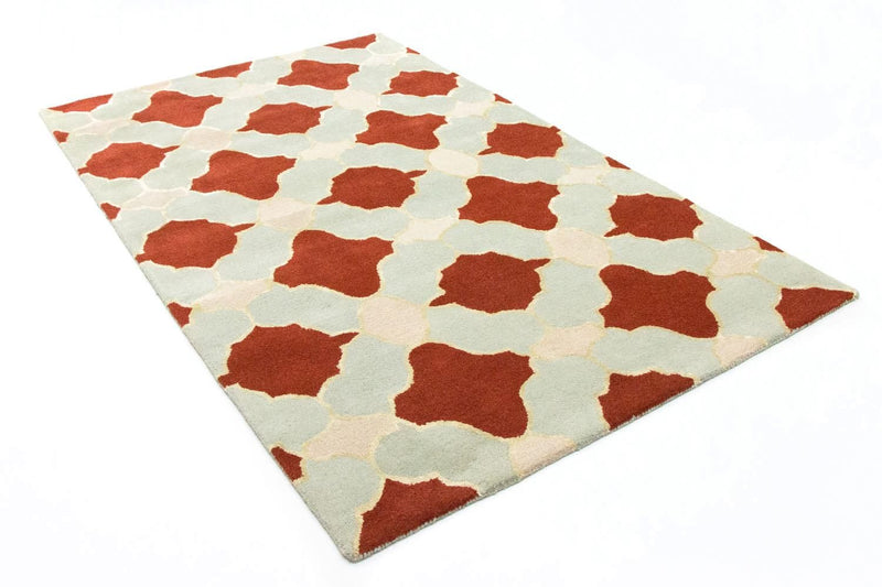 Tapis en laine - 244 x 152 cm - beige