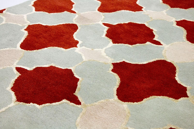 Tapis en laine - 244 x 152 cm - beige