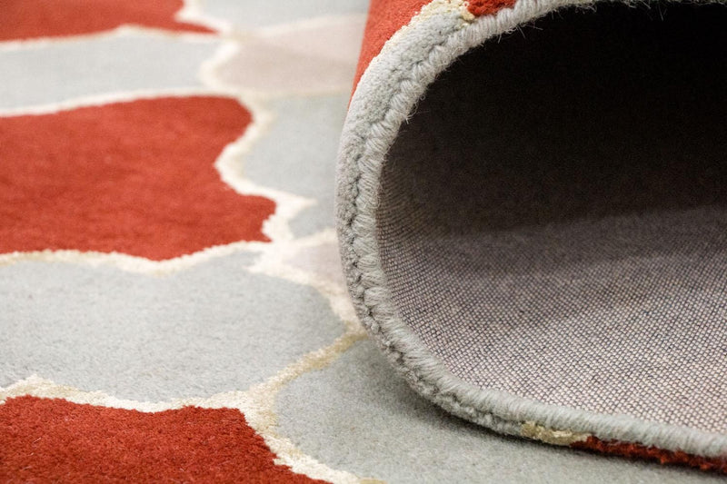 Tapis en laine - 244 x 152 cm - beige