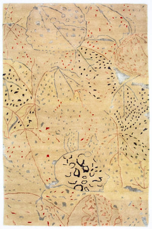 Tapis design - 242 x 155 cm - beige