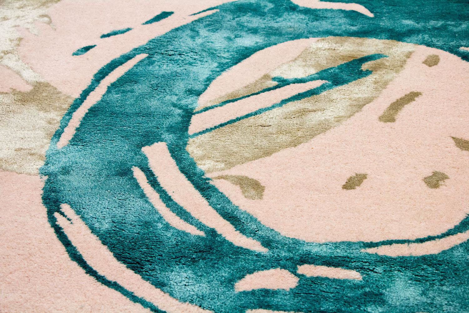 Tapis design - 180 x 122 cm - beige