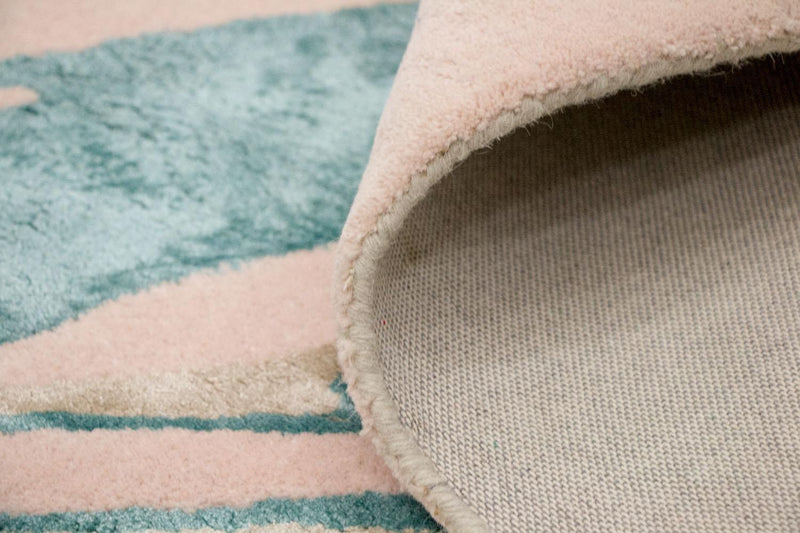 Tapis design - 180 x 122 cm - beige