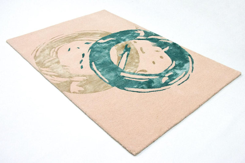 Tapis design - 180 x 122 cm - beige