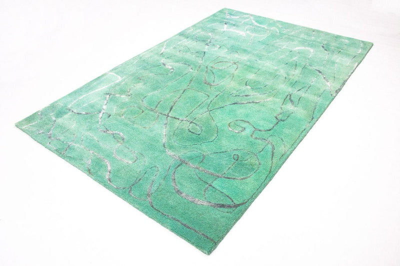 Tapis design - 244 x 154 cm - vert