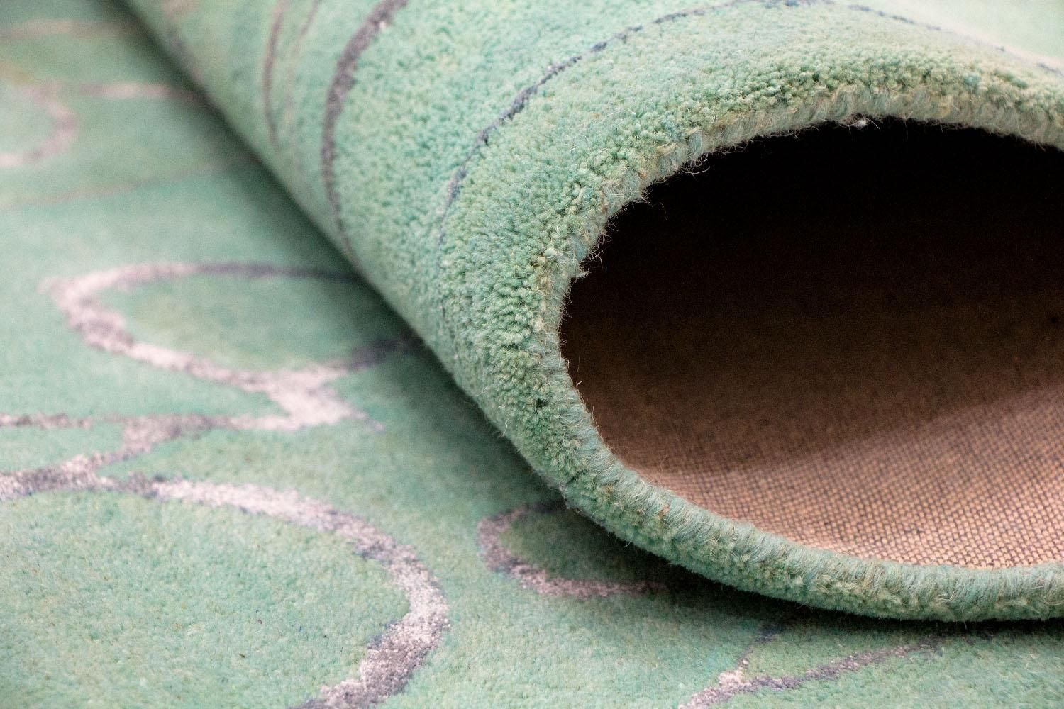 Tapis design - 244 x 154 cm - vert