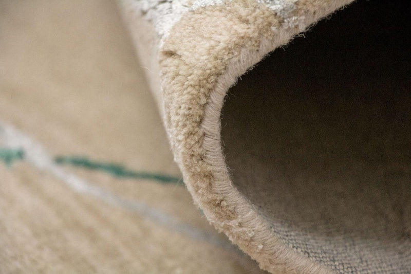 Tapis design - 242 x 153 cm - beige